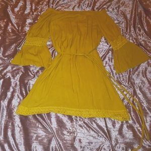 Off the shoulder dress